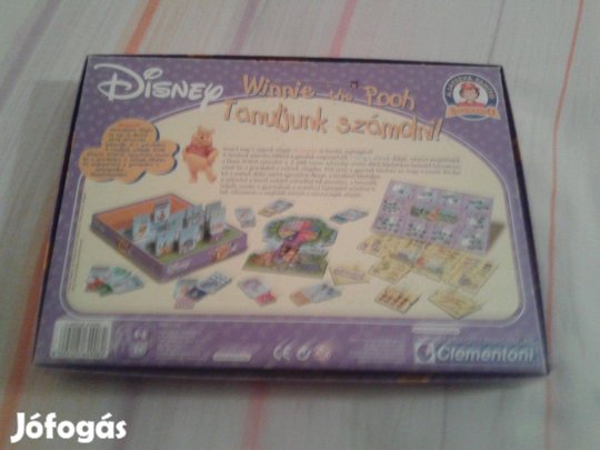 Régi kiadású Tanuljunk számolni társasjáték kicsiknek