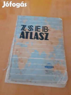 Régi kis Zseb Atlasz kartográfiai Váll 1958