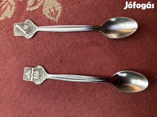 Régi kiskanál Budapest felirattal 5000 Ft /db