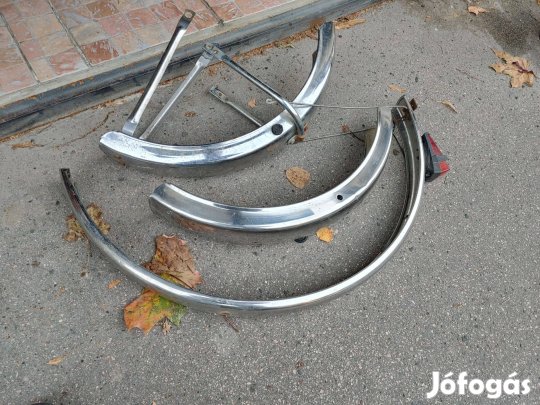 Régi kismotor sárvédők párban