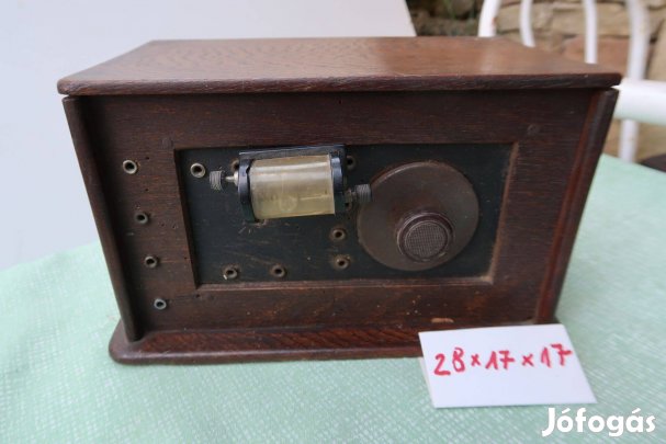 Régi komplett detektoros amatőr rádió detektorral