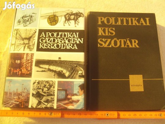 Régi könyv, politikai kadvány 2db (Kossuth könyvkiadó)