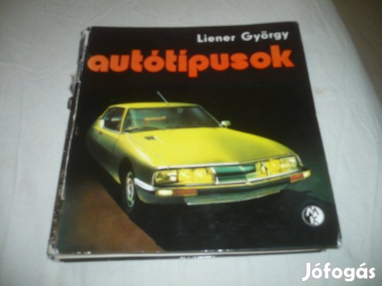 Régi könyv liener györgy autótípusok 1971 év 367 oldal