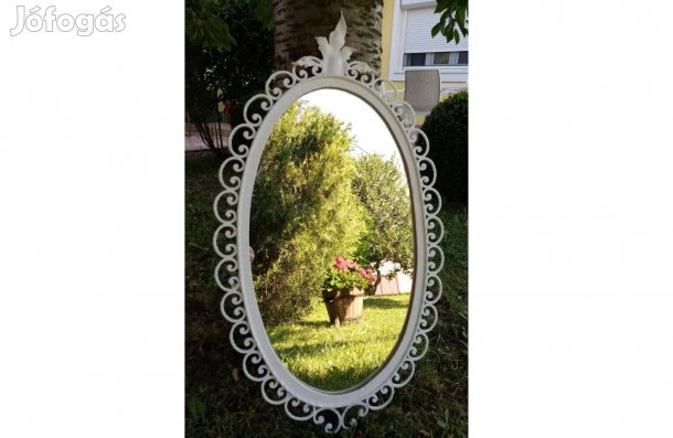 Régi kovácsolt fali tükör