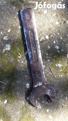 Régi króm-vandánium gázpalack villáskulcs 32