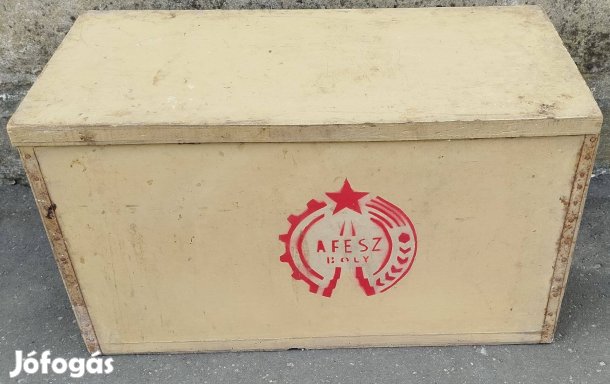 Régi láda. ÁFÉSZ Bóly