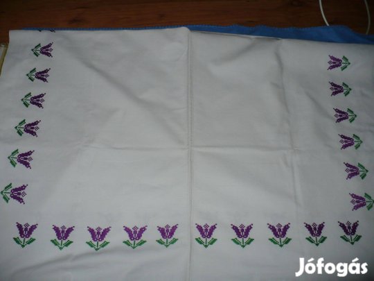 Régi lenvászon asztalterítő