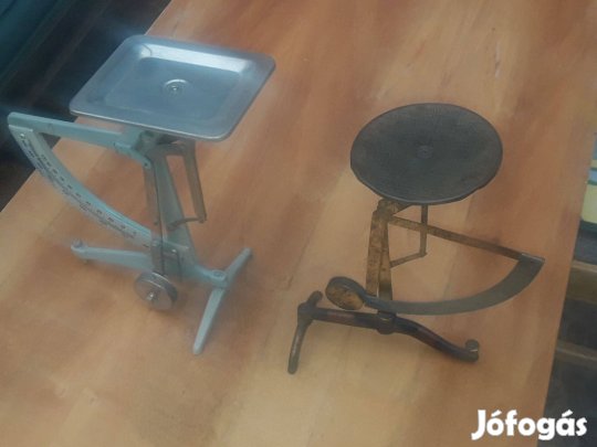 Régi levélmérlegek: 250 és 500 grammos levélmérleg