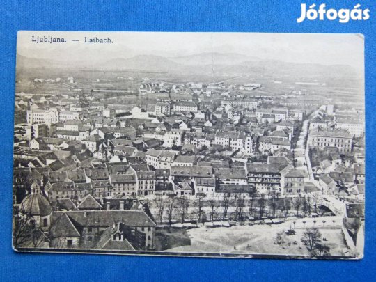 Régi ljubjanai képeslap