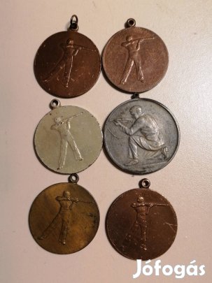 Régi lövész érem