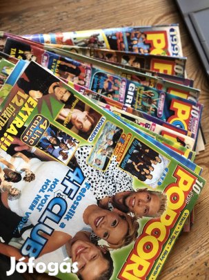 Régi magyar Popcorn magazin ,tini újság 1000 Ft /db