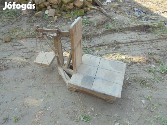 Régi mázsa mérleg