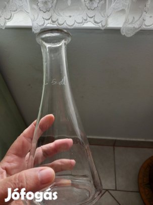 Régi mércés fehér porciós üveg 0,5 l-es