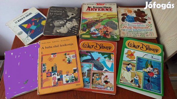 Régi meséskönyv / képregény csomag / 7 db könyv