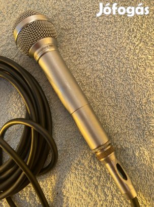Régi minőségi olasz kardioid mikrofon Meazzi M100 ének hangszer studió