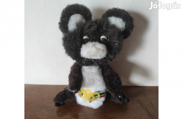 Régi moszkvai olimpiai kabala plüss (10 cm)