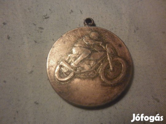 Régi motoros sport érem 1952 évből