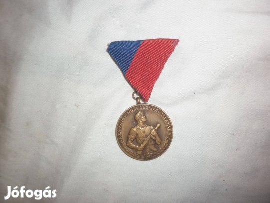 Régi munkásőr kitüntetés a haza hűséges szolgálatáért