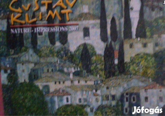 Régi naptár Klimt falinaptár Új 2007