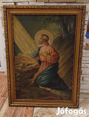 Régi olaj-vászon festmény