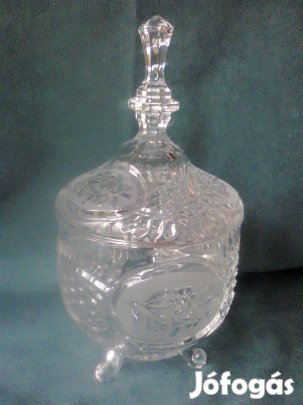 Régi ólomkristály bonbonier