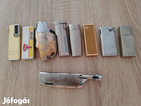 Régi öngyújtók-ismeretlen fellelt állapotban