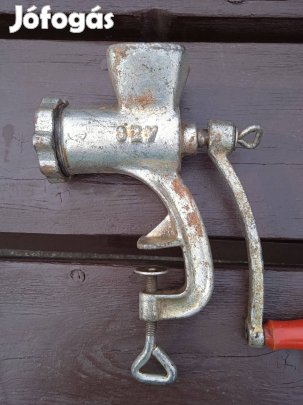 Régi öntöttvas 5-ös Húsdaráló Gyűjtőknek