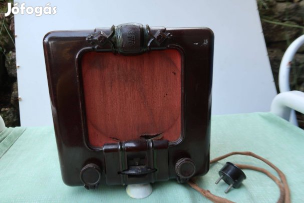 Régi orion horthy bakelit néprádió komplett 1940