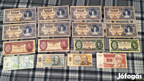 Régi papírpénzek