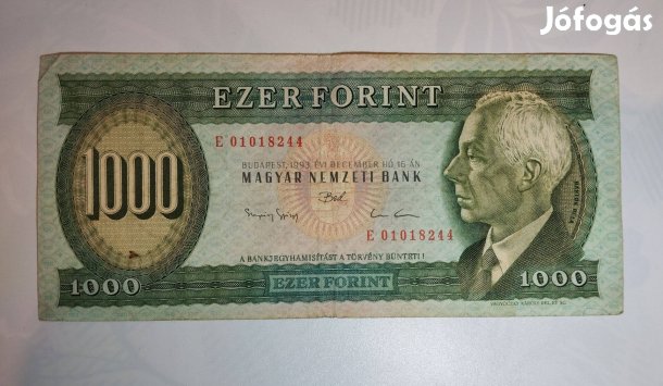 Régi pénz, forint bankjegyek