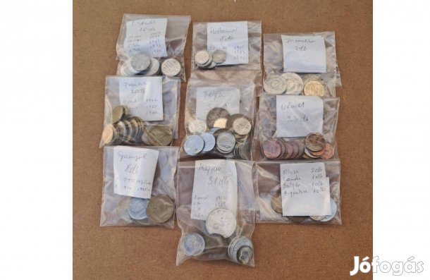 Régi pénzérmék eladó