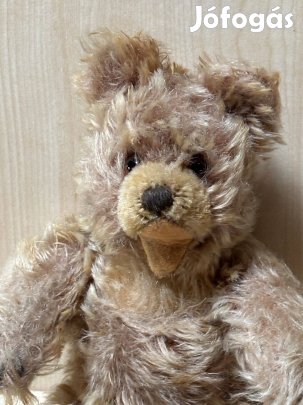 Régi plüss maci, mackó figura, játék