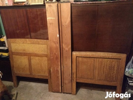 Régi polgári ágy keret