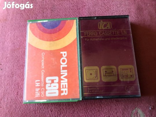 Régi polimer, ferro kazetta 1000 Ft /db