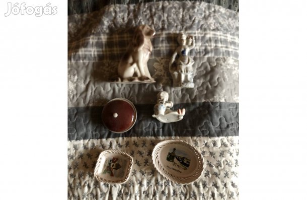 Régi porcelán dísztárgy , nipp egyben 10000 Ft :Lenti