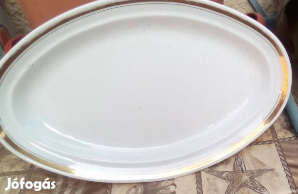 Régi porcelán kínáló tál, hibátlan, Kihasználatlan Személyes átvétel
