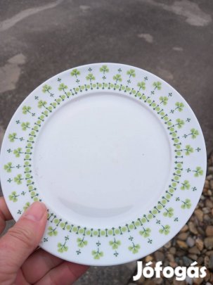 Régi porcelán kistányér Alföldi Petrezselyem minta