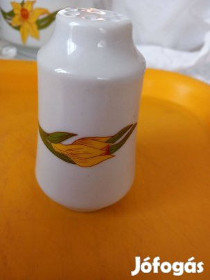 Régi porcelán só tartó Alföldi Nárcisz minta