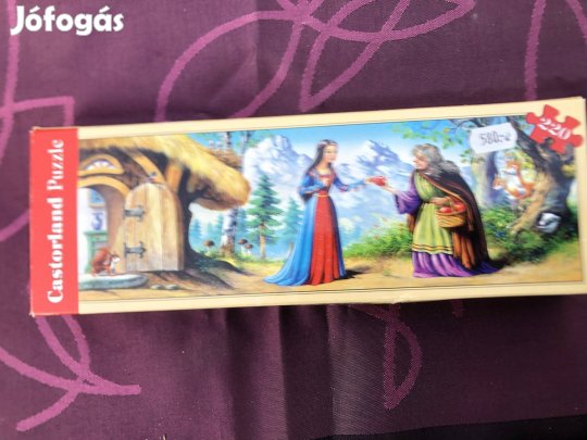 Régi puzzle, Hófehérke kirakó 1000 Ft 