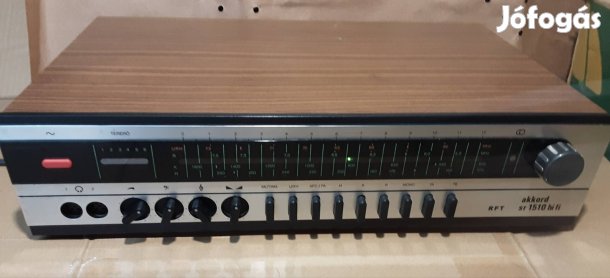 Régi rádiós erősítő ( Akkord SR 1510 ) 