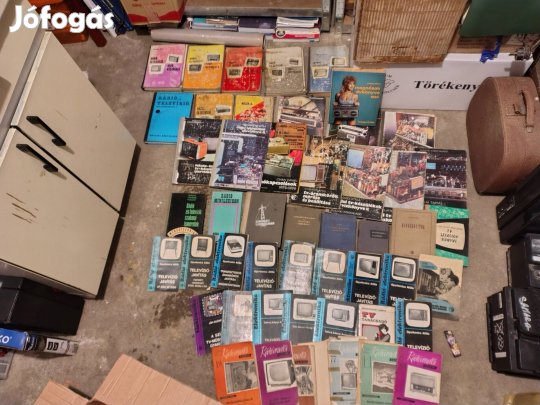 Régi rádiós könyvek