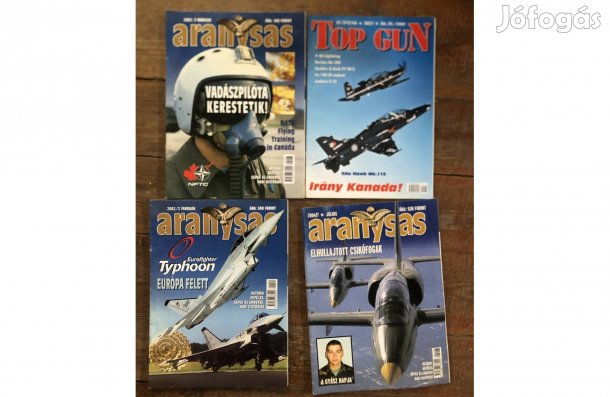 Régi repülős újság 10 darabonként 2500 Ft