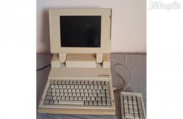 Régi retro 286-os laptop hangkártyával