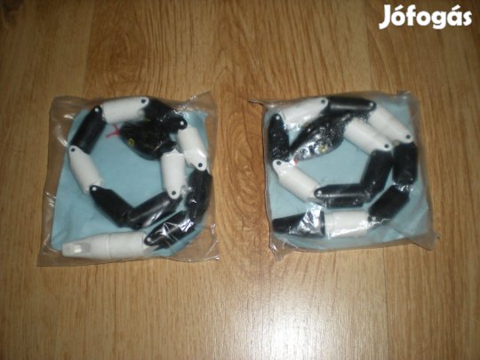 Régi retró 2db trafikárú kígyó műanyag játék bontatlan