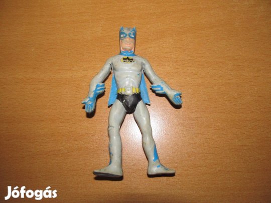 Régi retró Batman gumifigura (1972, Mego) 12 cm