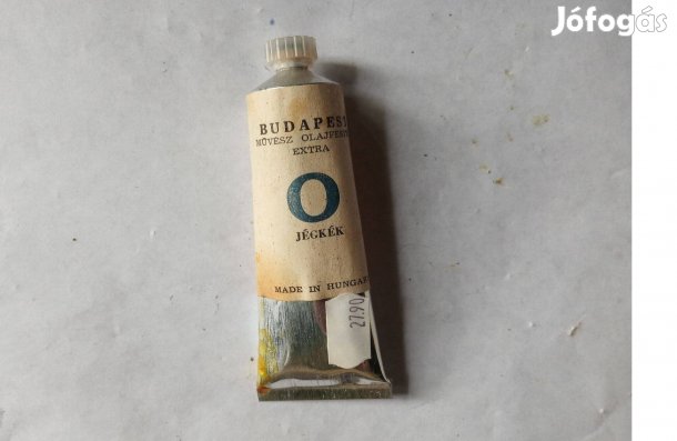 Régi retró Budapest Művész Olajfesték "O".1982-ből, 44 éves idén!Ritka