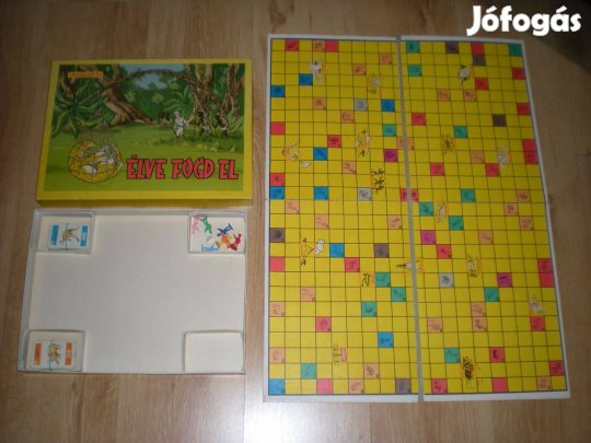 Régi retró Élve fogd el ! társasjáték társas játék hiánytalan Minerva