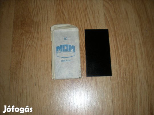 Régi retró MOM hegesztőpajzs hegesztő 2 db üveg lap