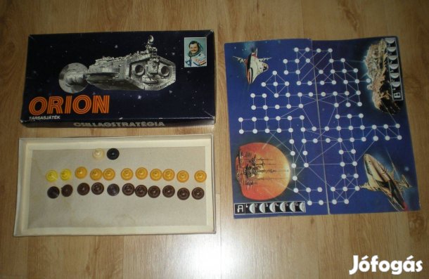 Régi retró Orion társasjáték társas játék hiánytalan Magyari Béla