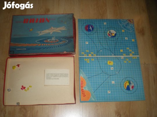 Régi retró Orion társasjáték társas játék hiánytalan Péceli Htsz